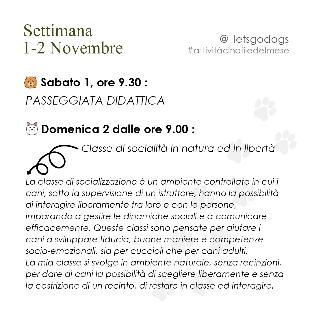 Prima Settimana
